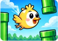 Floppy Bird, a kid-friendly educational game