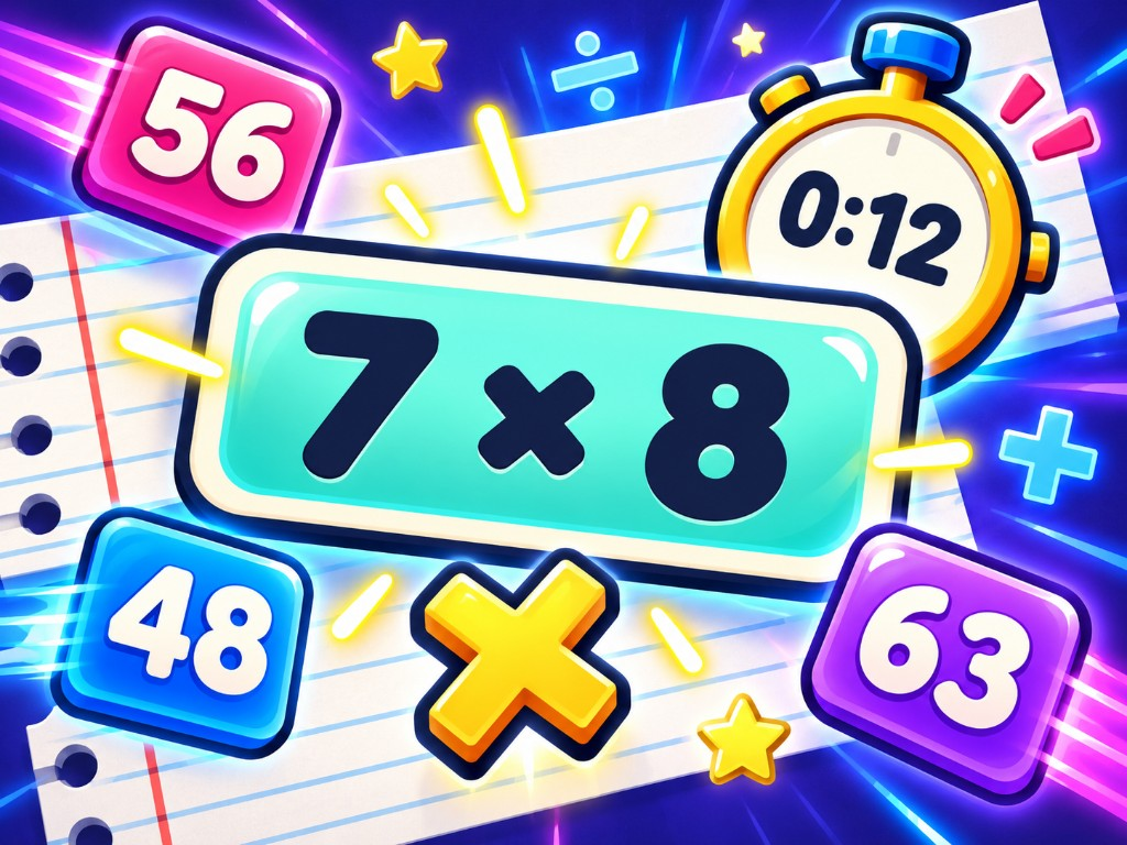 Educational maths game: Times Table